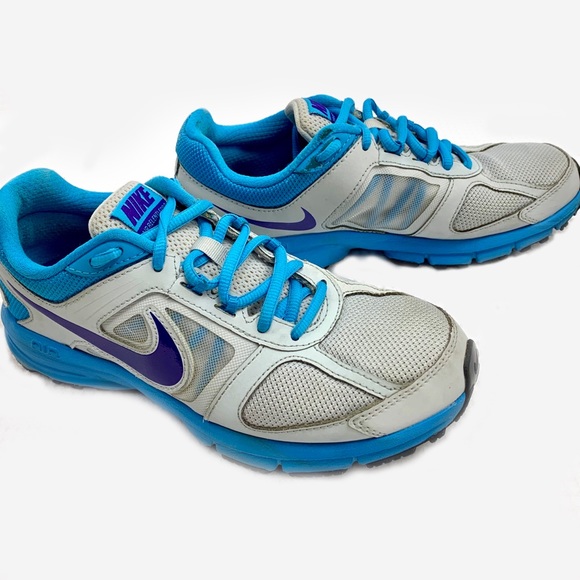 Nike Air Relentless 3 Sneakers Blue/Platinum 6.5 - Picture 3 of 8